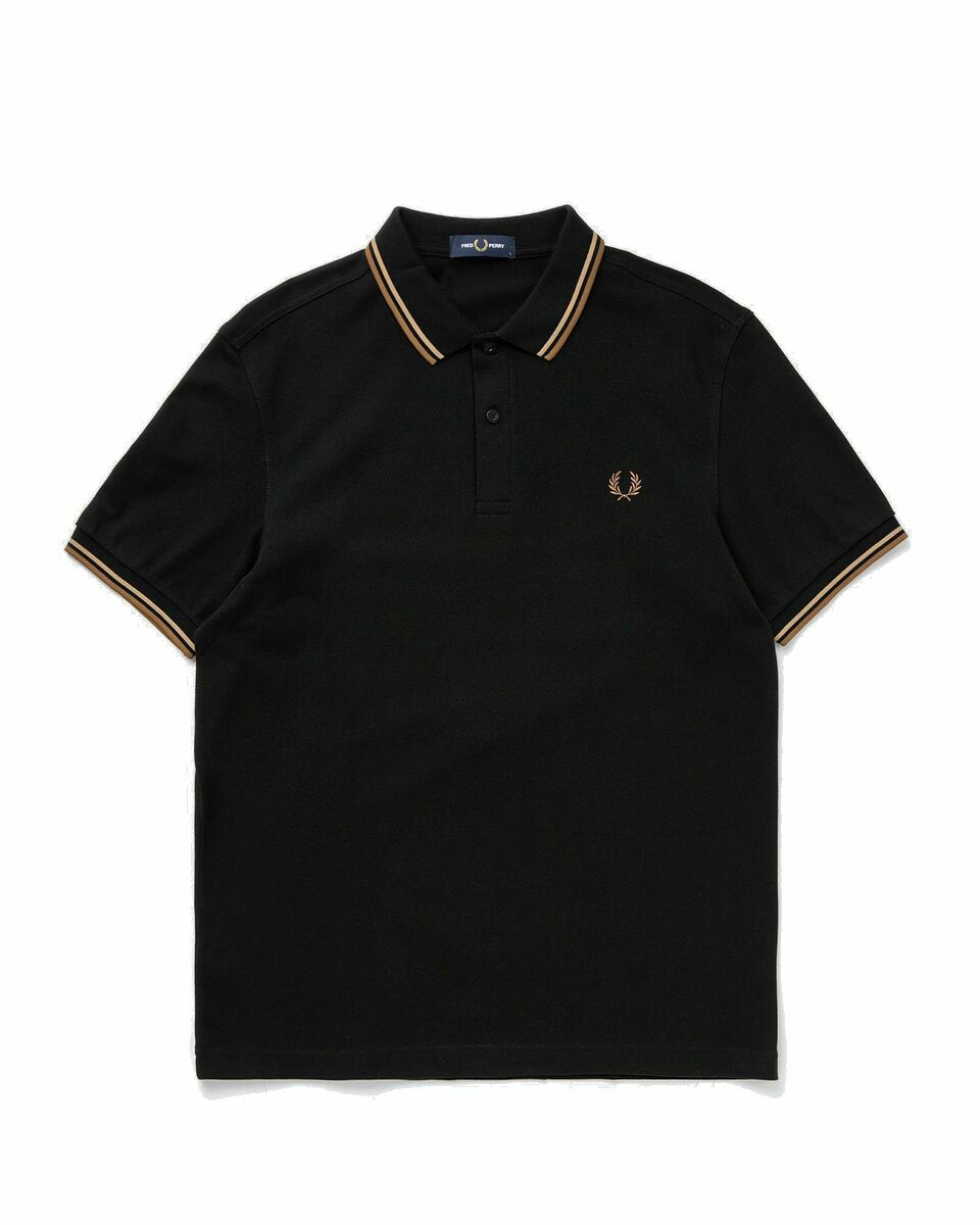 Polo Hombre FRED PERRY TWIN TIPPED MEN SHIRT Light Ice/Field Green