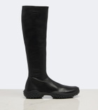 Miu Miu Leather knee-high boots