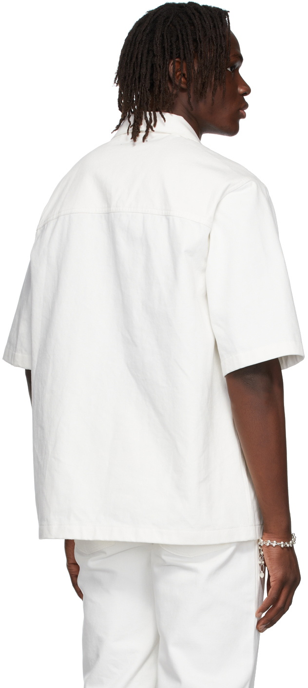 Jil Sander Off-White Denim Shirt Jil Sander