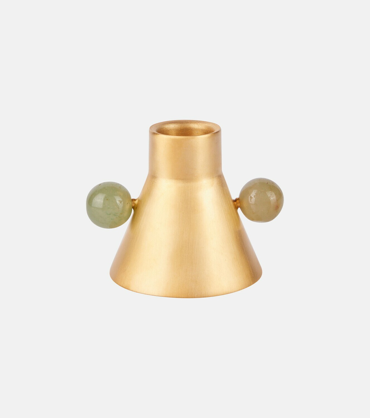 Natalia Criado Gold-plated candle holder