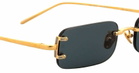 Linda Farrow Taylor - Yellow Gold / Green Lens Sunglasses