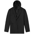 Givenchy Men's Tech Hooded Blazer in Black