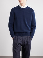Anderson & Sheppard - Cotton Sweater - Blue