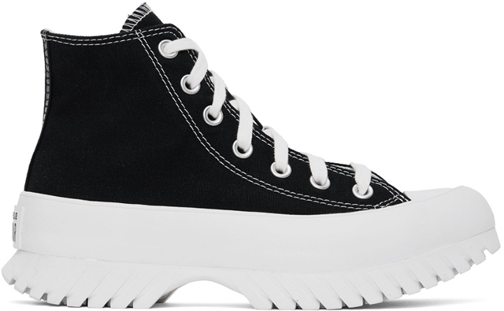 Photo: Converse Black Chuck Taylor All Star Lugged 2.0 Sneakers