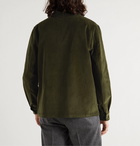 De Bonne Facture - Cotton-Corduroy Overshirt - Green