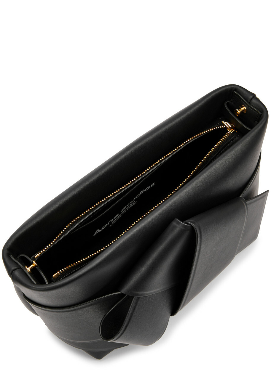 Acne Studios Musubi Knotted Leather Shoulder bag - Black - One Size