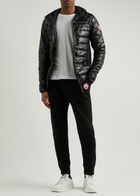 Canada Goose Hybridge Lite Black Hooded Shell Jacket, Black, Jacket