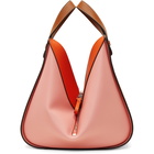 Loewe Orange and Pink Small Hammock Bag