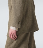 Giorgio Armani Cotton and wool-blend blazer