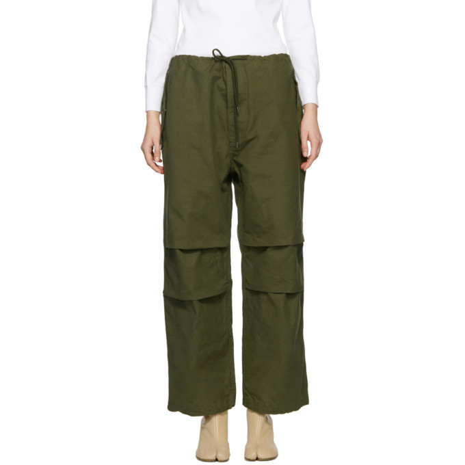 Photo: Chimala Green Drawstring Cover Trousers