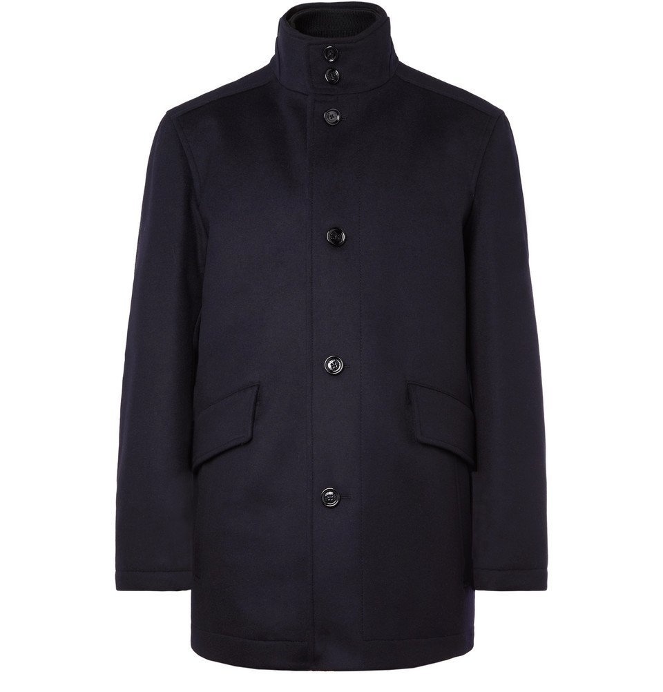 Hugo Boss - Coxton Virgin Wool and Cashmere-Blend Coat with Detachable ...
