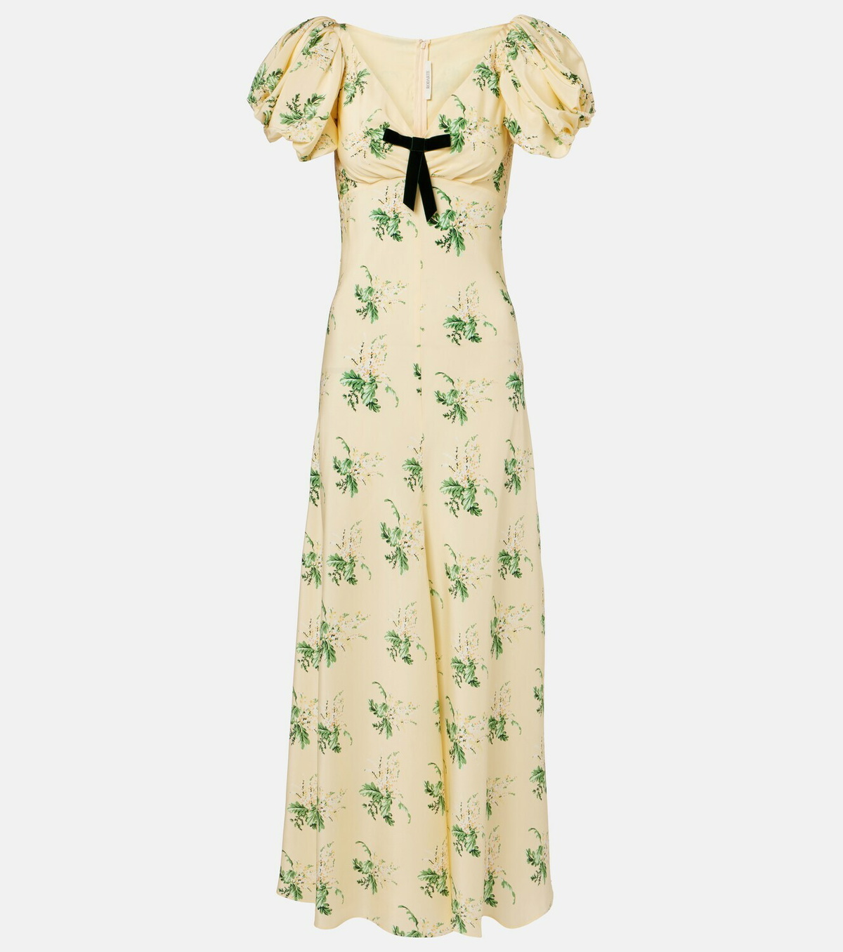 Rodarte Floral silk crêpe gown