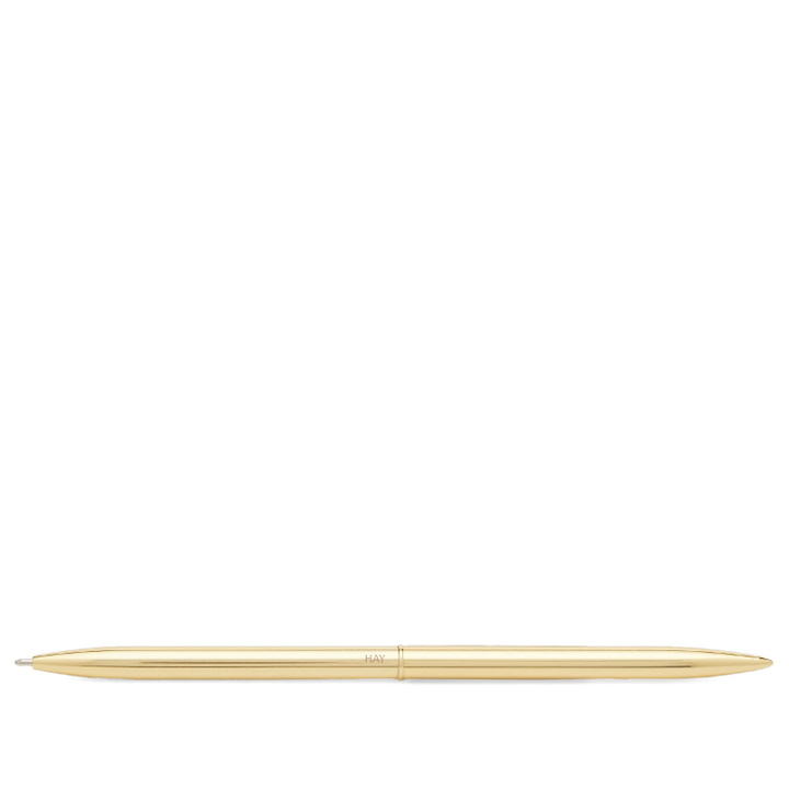 Photo: HAY Bullet Pen in Gold 