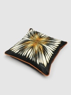 ROBERTO CAVALLI Ray Of Gold Velvet Cushion