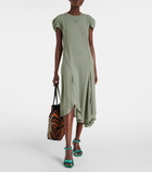 Loewe Paula's Ibiza cotton-blend midi dress