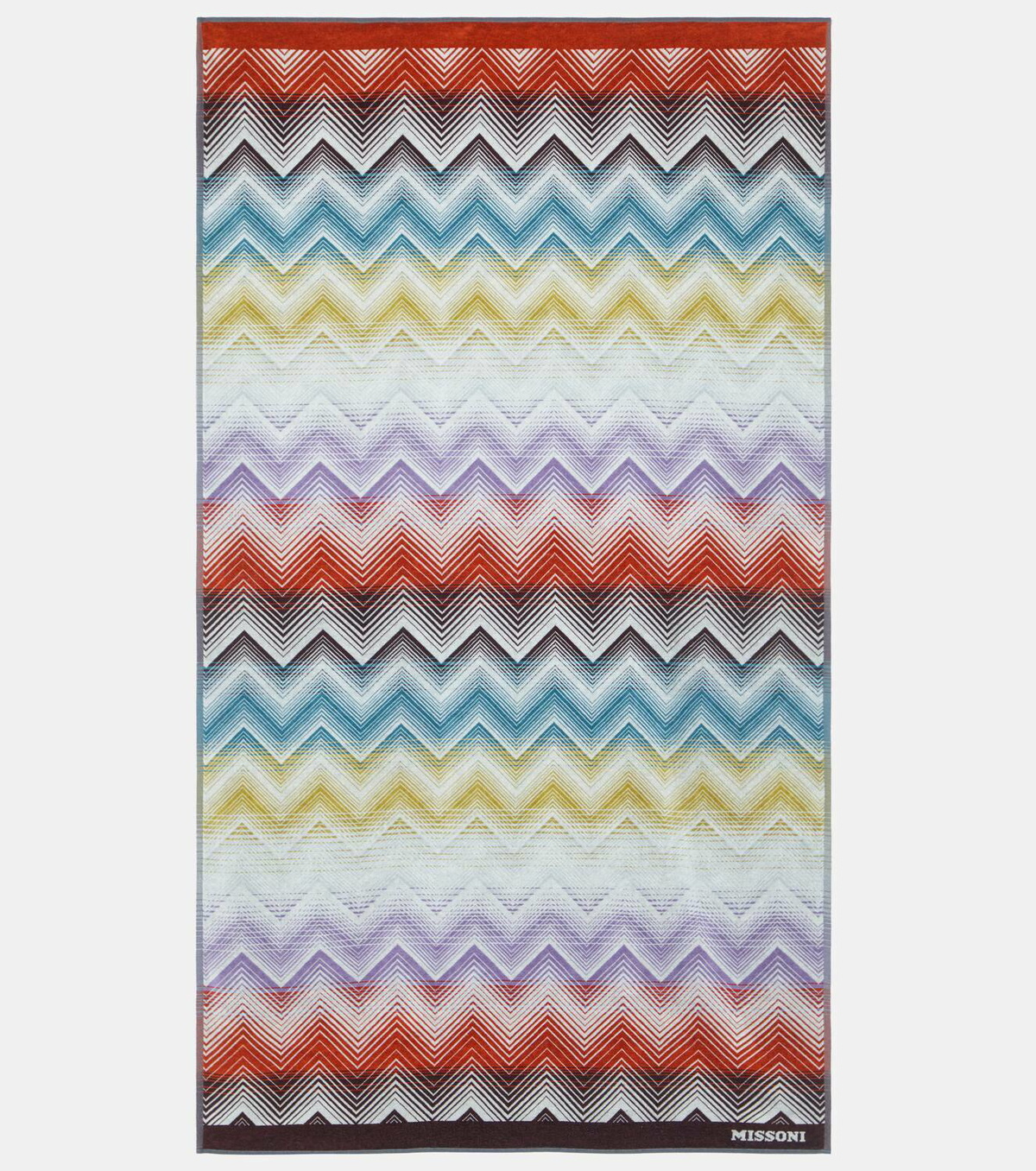 Missoni Marea Zig Zag cotton beach towel
