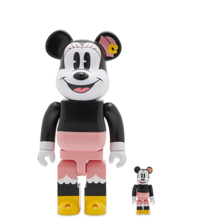 Photo: Medicom Box Lunch Minnie Mouse Be@rbrick 100% & 400% in Multi