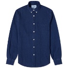 Portuguese Flannel Indigo Button Down Shirt