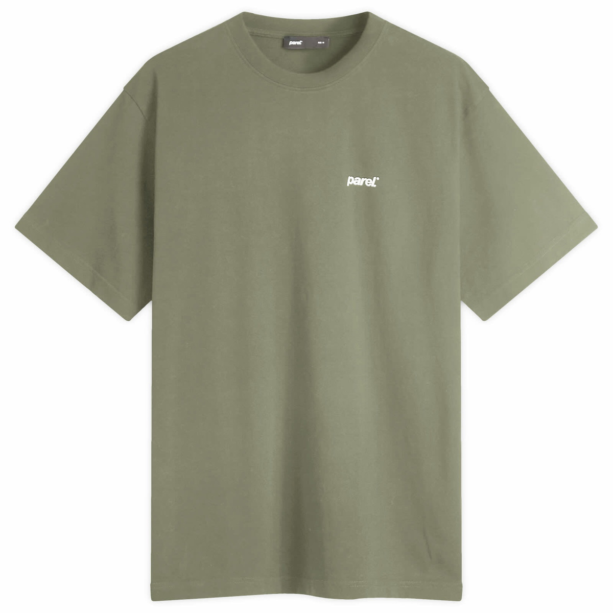 Parel Studios Men's BP Logo T-Shirt in Army Green