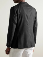 Boglioli - Unstructured Virgin Wool-Flannel Suit Jacket - Gray