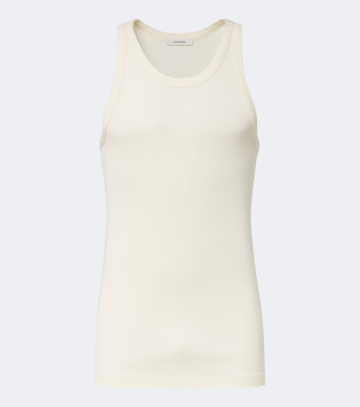 Lemaire Ribbed-knit cotton tank top