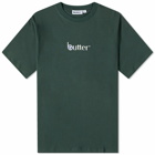 Butter Goods Men's Leaf Classic Logo T-Shirt in Dark Forest
