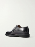 Mr P. - Leather Derby Shoes - Black