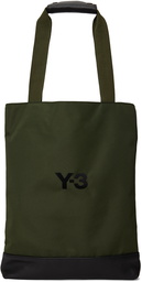 Y-3 Khaki Classic Tote