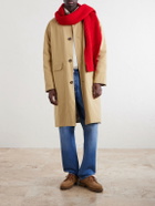 Drake's - Reversible Corduroy-Trimmed Cotton and Linen-Blend Jacket - Neutrals