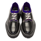 OAMC Black and Blue Cutaway Oxfords