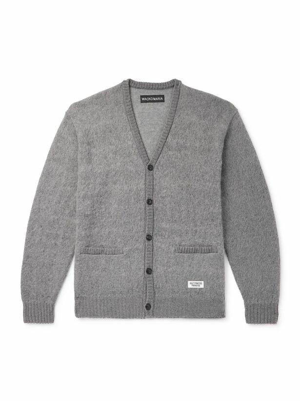 Photo: Wacko Maria - Knitted Cardigan - Gray