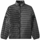 Stone Island Men's Lightweight Down Jacket in Black