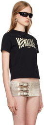 Mowalola Black Sweat T-shirt