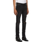 Amiri Black Thrasher Plus Jeans