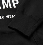 Reigning Champ - Logo-Print Loopback Cotton-Jersey Hoodie - Black