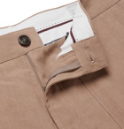 Brunello Cucinelli - Linen Shorts - Brown
