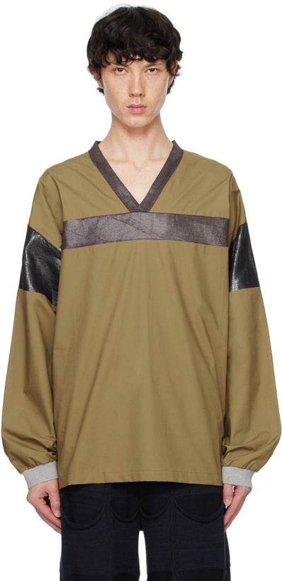 Photo: SC103 SSENSE Exclusive Brown Lateral Shirt