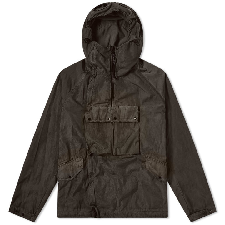 Photo: C.P. Company Chrome Re-Colour Popover Goggle Jacket Raven Grey