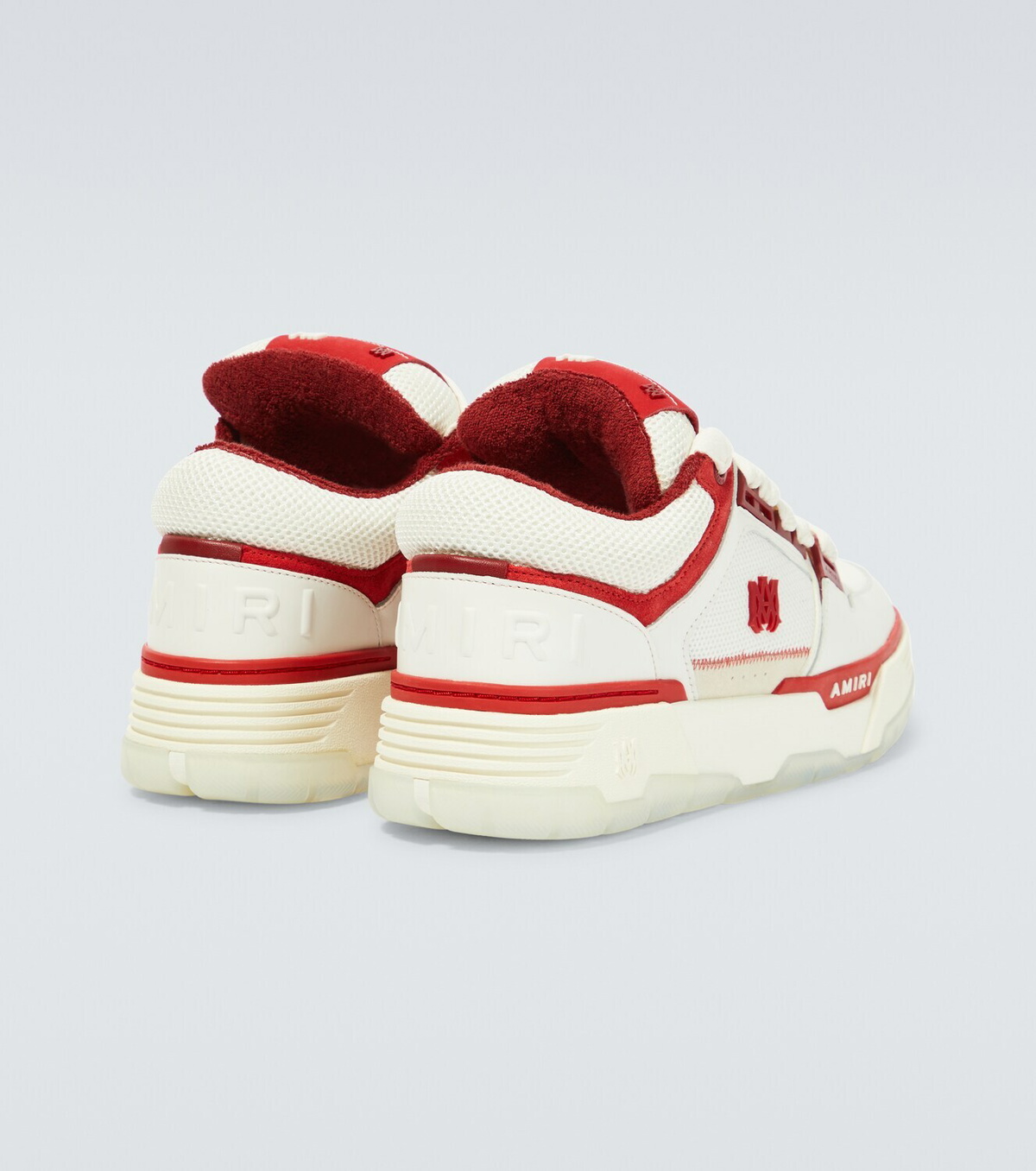 AMIRI Red and White Mesh Sneakers Amiri MA-1 Crystal Red White Cream Sneaker Sz 10 (43) – The  main image 3