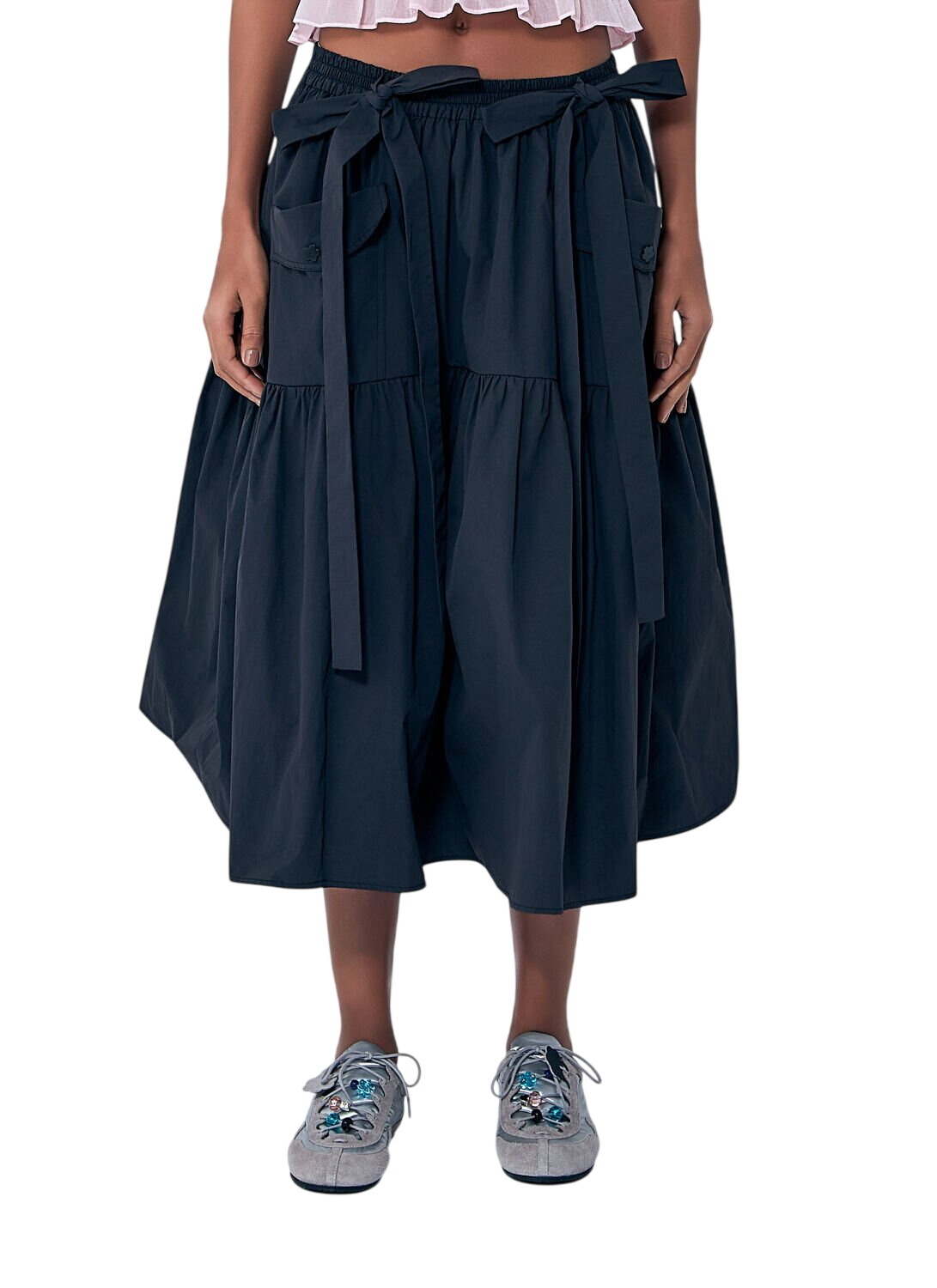 Cecilie Bahnsen Women's Fatou Skirt in Light Blue Cecilie Bahnsen