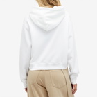 Dolce & Gabbana Women's Logo Hoodie in Bianco Ottico