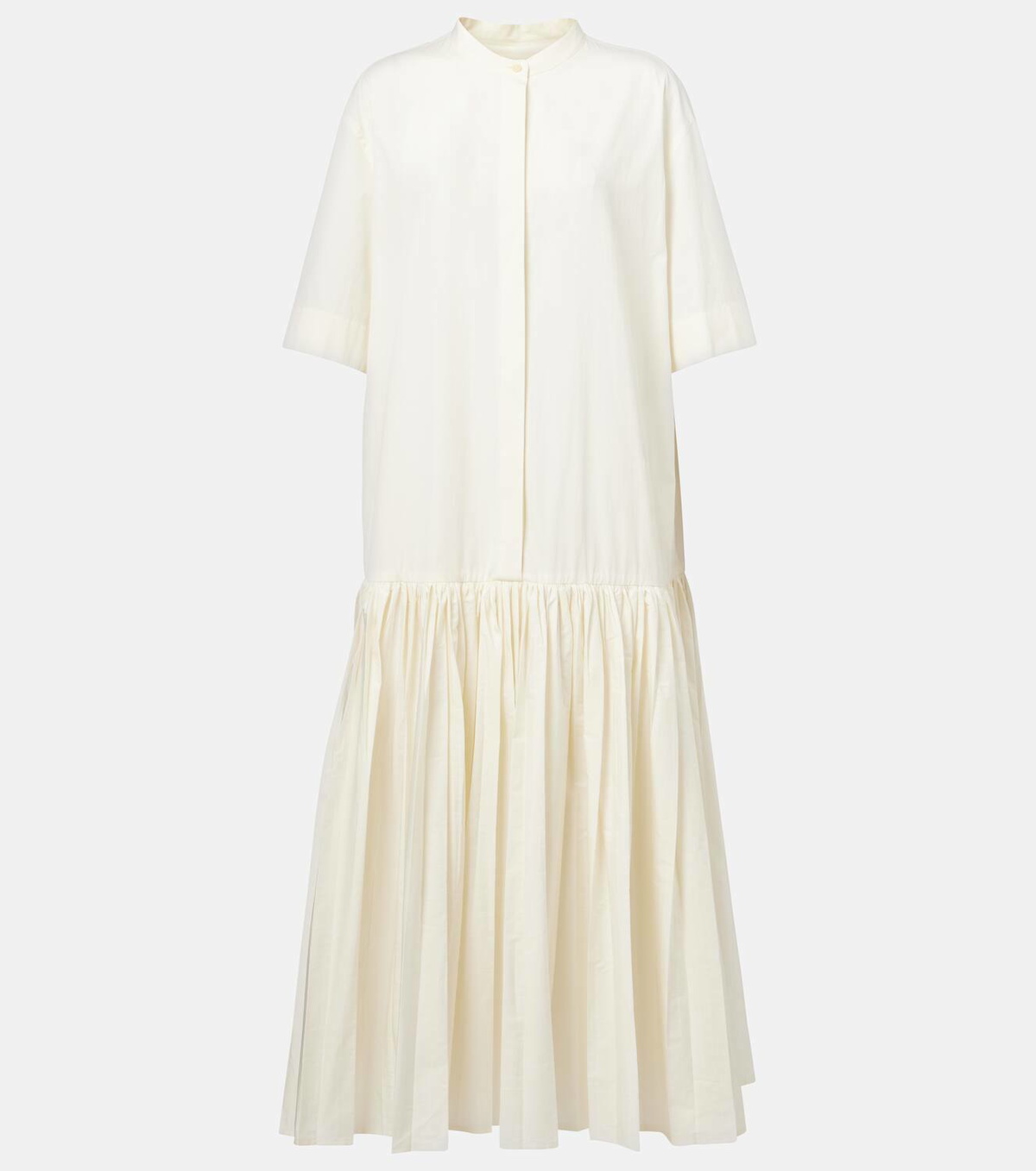 Jil Sander Cotton poplin maxi dress