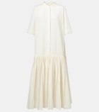 Jil Sander Cotton poplin maxi dress