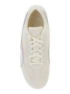 Puma speedcat Beige Low Top Sneakers With Logo Patch On The Tongue And Formstrip Logo Detail On The Sidei N Leather And Mesh Unisex