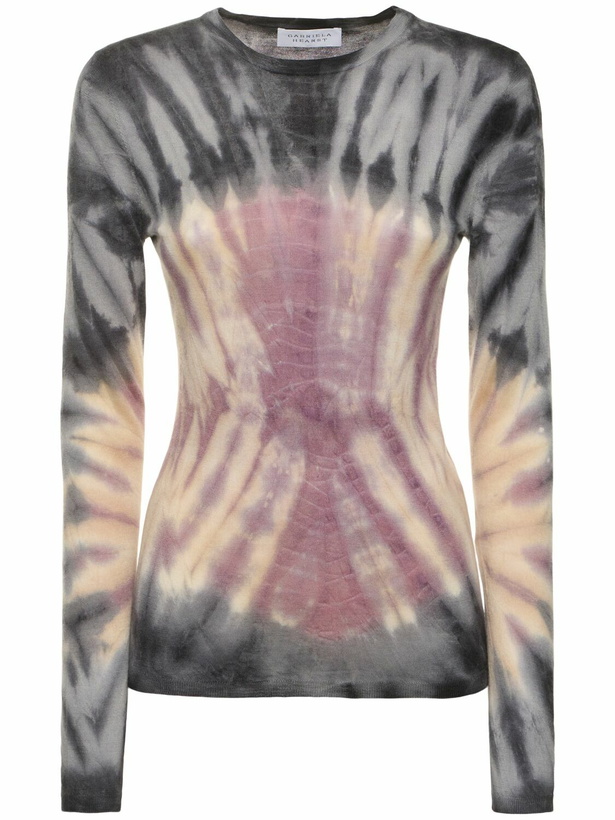 Photo: GABRIELA HEARST - Miller Tie Dye Knit Sweater