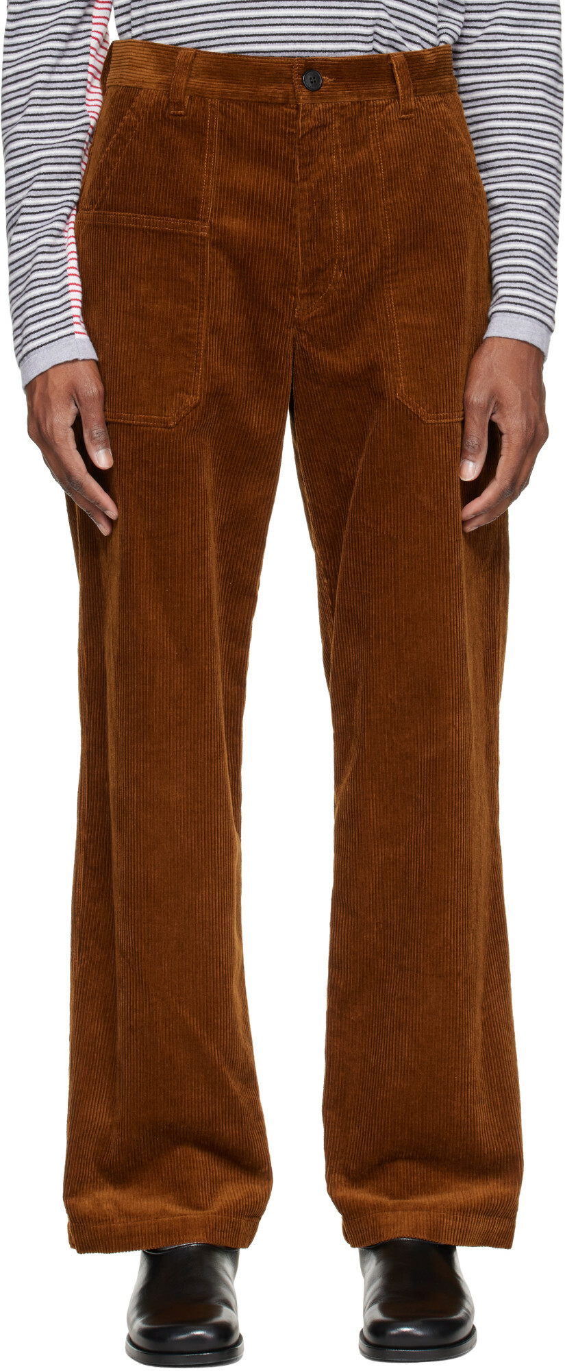 Isabel Marant Tan Ablov Trousers