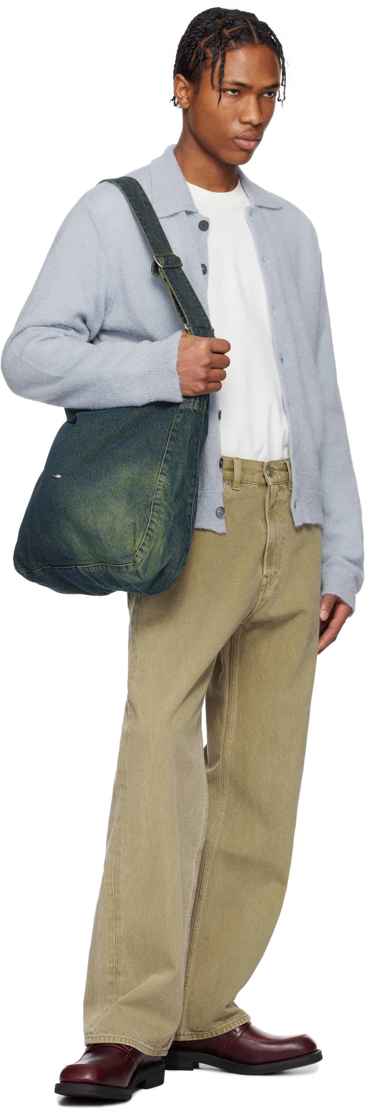 OUR LEGACY Blue Sling Bag