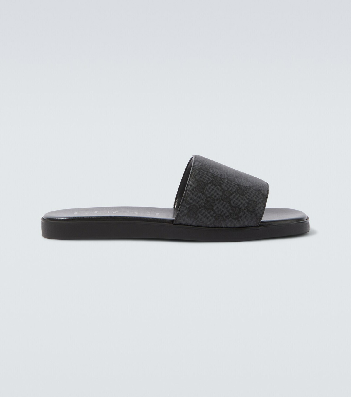 Gucci GG canvas slides