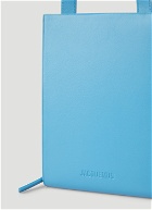 Le Gadju Lanyard Wallet in Light Blue
