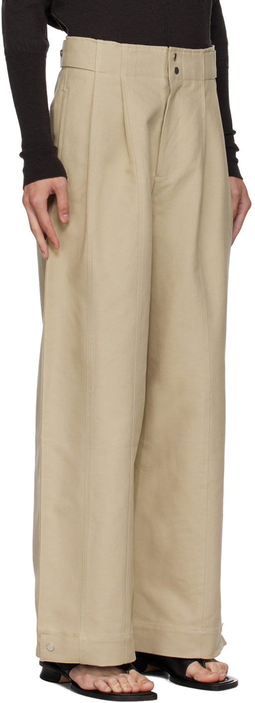 Birrot Beige Giwa Trousers